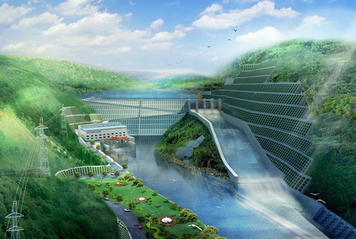内黄老挝南塔河1号水电站项目
